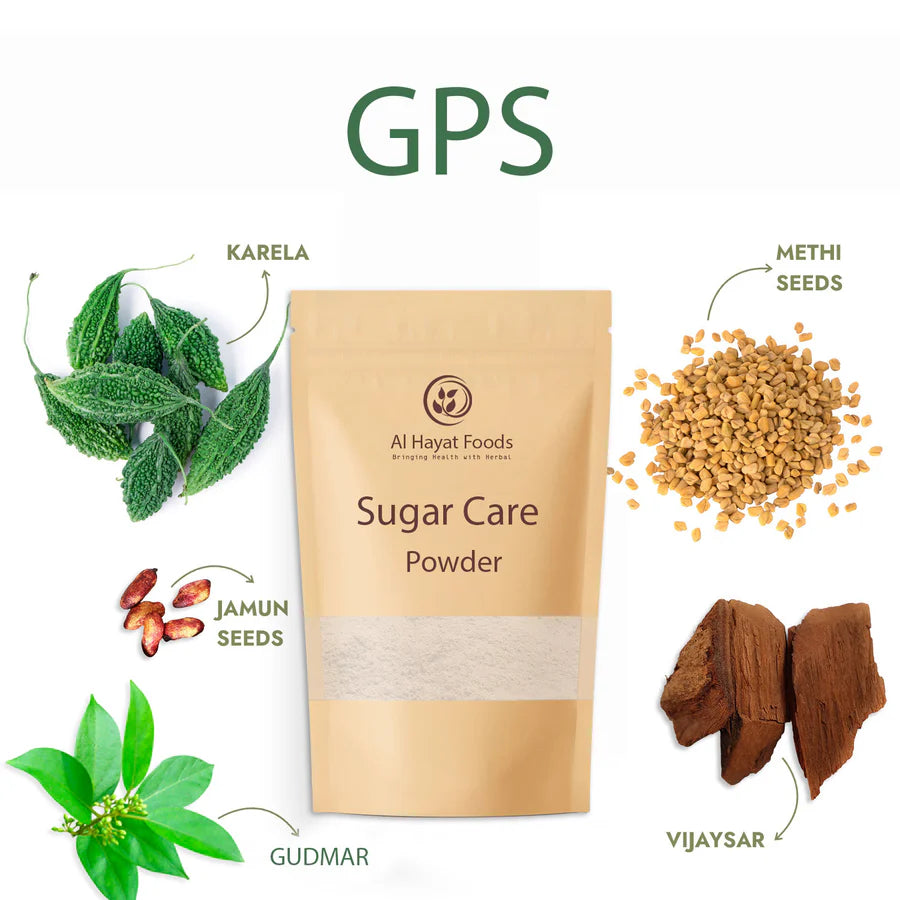 Herbal Sugar Care Powder (GPS) 🌿 | 100% Natural Support for Diabetes & Glucose Balance